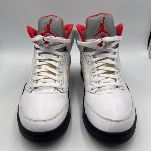 Jordan 5 Retro `Fire Red Silver Tongue (2020)` | US M 10 (NB)