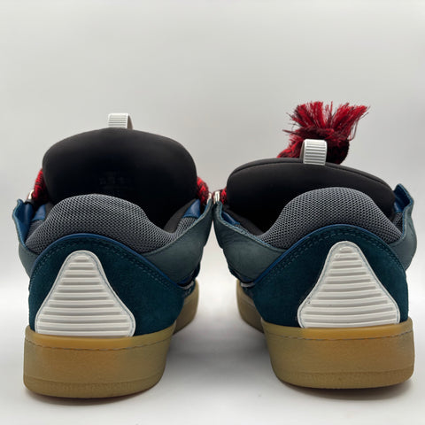 Lanvin Leather Curb 'Blue Grey' | EU M 44 / US M 11