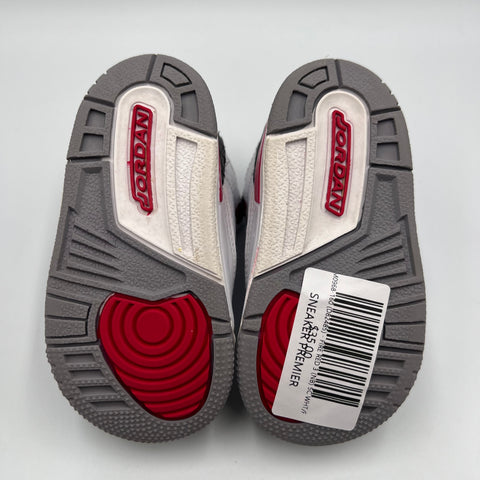 Jordan 3 Retro TD `Fire Red (2022)` | TD 5C (NB)