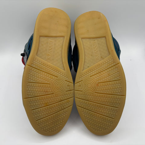 Lanvin Leather Curb 'Blue Grey' | EU M 44 / US M 11