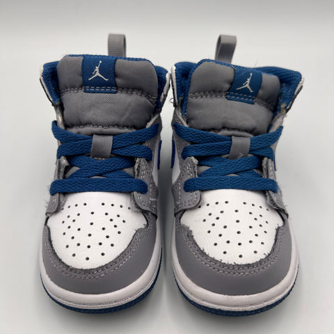 Jordan 1 Mid TD `True Blue Cement (2022)` | TD 6C (NB)