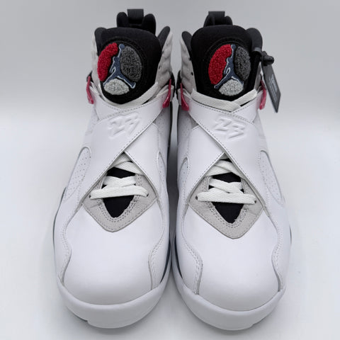 Air Jordan 8 Retro 'White True Red (2025)' | US M 10