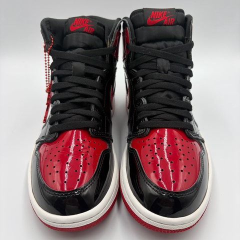 Jordan 1 Retro High OG 'Patent Bred (2021)' | US M 7 (No Box)