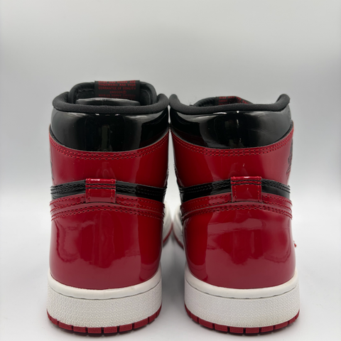 Jordan 1 Retro High OG 'Patent Bred (2021)' | US M 7 (No Box)