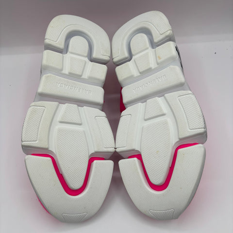 Balenciaga Speed 2.0 Graffiti Recycled Knit 'Fluo Pink' | EU W 38 / US W 8