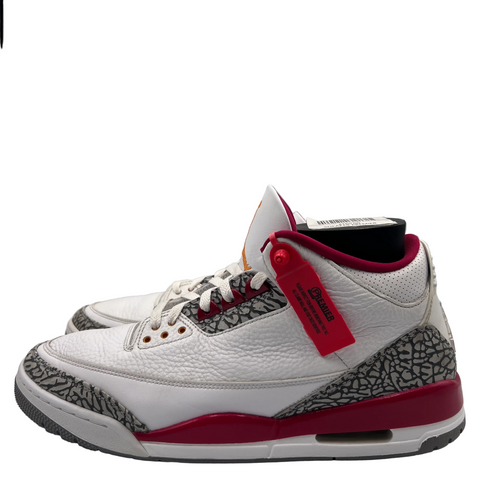 Jordan 3 Retro `Cardinal Red (2022)` | US M 14 (NB)