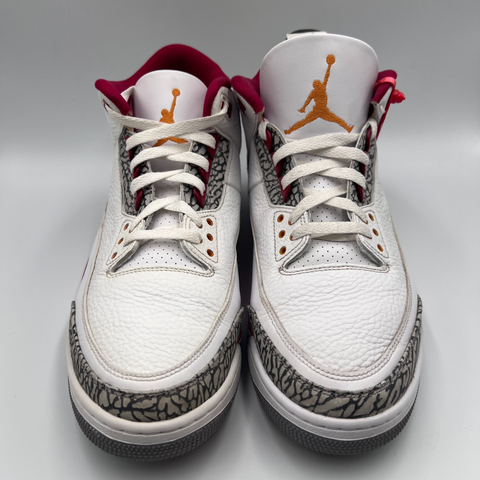 Jordan 3 Retro `Cardinal Red (2022)` | US M 14 (NB)
