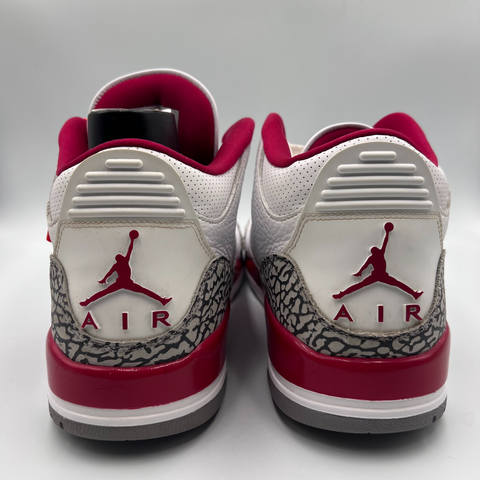 Jordan 3 Retro `Cardinal Red (2022)` | US M 14 (NB)