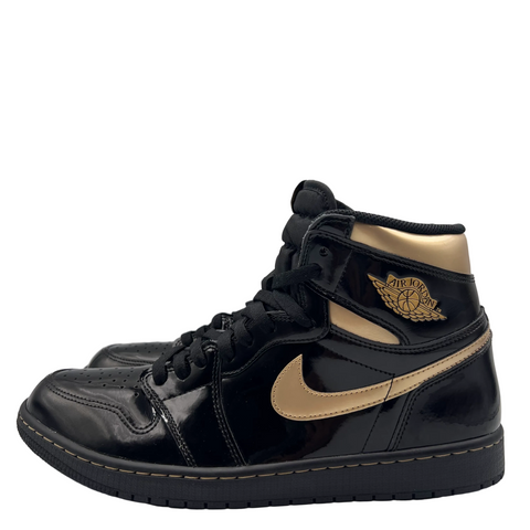 Jordan 1 Retro High `Black Metallic Gold (2020)` | US M 13
