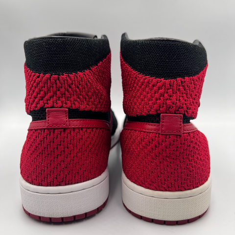 Jordan 1 Retro High Flyknit` Bred (2017)` | US M 12