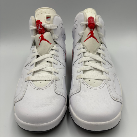 Air Jordan 6 Retro GS 'Red Oreo (2022)' | GS 5Y (No Box)