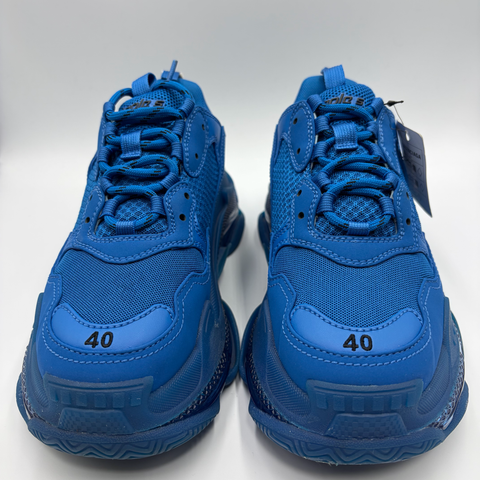Balenciaga Triple S Clear Sole 'Deep Blue' | EU 40 / US M 7