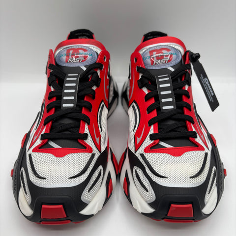 Dolce Gabbana Fast Sneaker 'White Black Red' | EU M 42.5 / US M 9.5