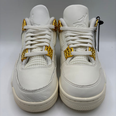 Air Jordan 4 Retro 'Metallic Gold (2024)' | US W 9.5 / US M 8 (No Box)