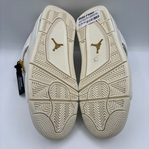 Air Jordan 4 Retro 'Metallic Gold (2024)' | US W 9.5 / US M 8 (No Box)