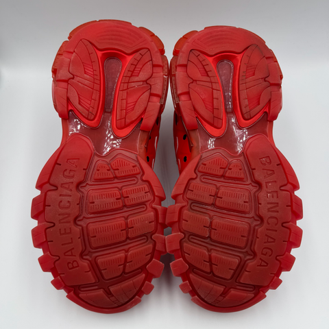 Balenciaga Track Clear Sole 'White/Red/Black' | EU 43 / US M 10