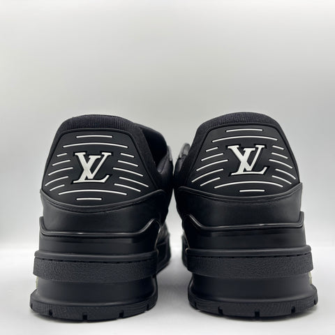 Louis Vuitton Trainer 'Embossed Monogram Black' | US M 13