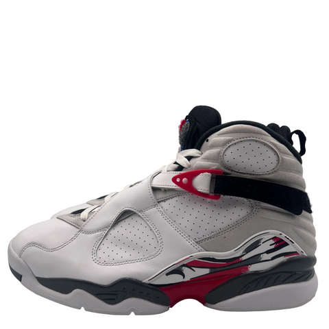 Jordan 8 Retro `White True Red (2025)` | US M 12