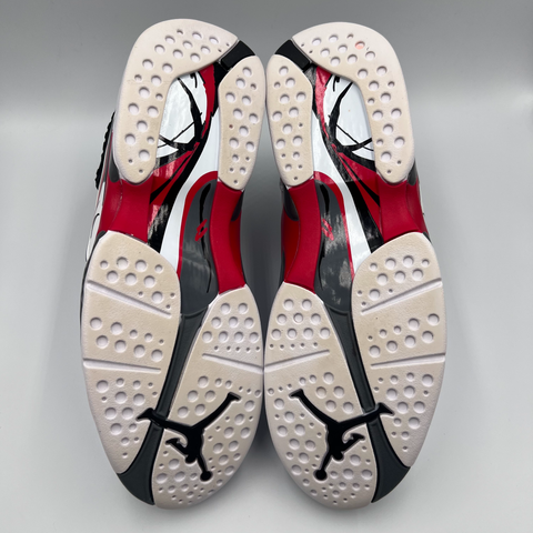 Jordan 8 Retro `White True Red (2025)` | US M 12