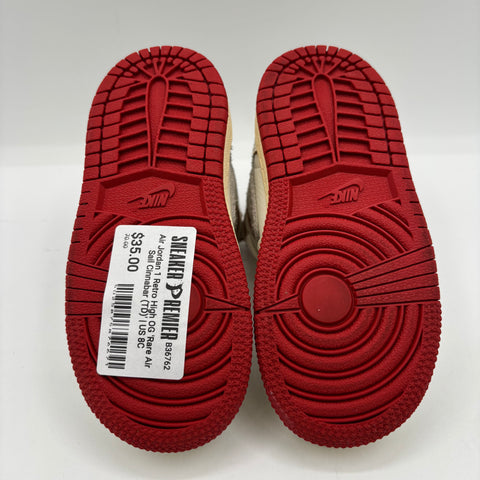 Air Jordan 1 Retro High OG 'Rare Air Sail Cinnabar (TD)' | US 8C