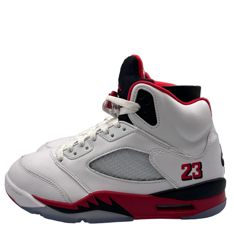 Jordan 5 Retro `Fire Red Black Tongue (2025)` | US M 8.5