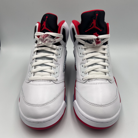 Jordan 5 Retro `Fire Red Black Tongue (2025)` | US M 8.5