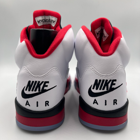Jordan 5 Retro `Fire Red Black Tongue (2025)` | US M 8.5