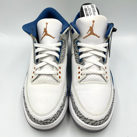 Air Jordan 3 Retro 'Wizards (2023)' | US M 11.5 (No Box)