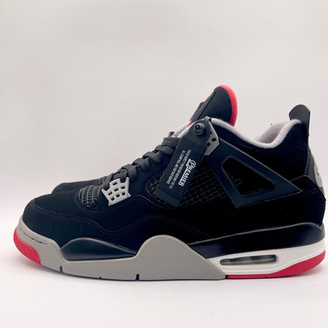 Air Jordan 4 Retro 'Bred (2019)' | US M 12 (No Box)