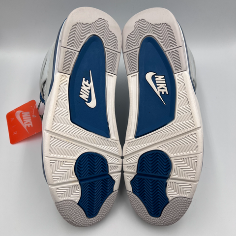 Jordan 4 Retro `Military Blue (2024)` | US M 12