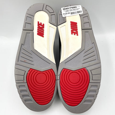 Air Jordan 3 Retro 'Black Cement (2024)' | US M 10 (No box)