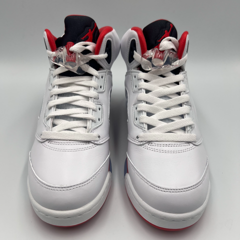 Jordan 5 Retro GS `Fire Red Black Tongue (2025)` | US GS 6Y