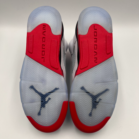 Jordan 5 Retro GS `Fire Red Black Tongue (2025)` | US GS 6Y