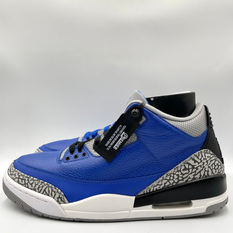 Air Jordan 3 Retro 'Varsity Royal Cement (220)' | US M 12 (No Box)