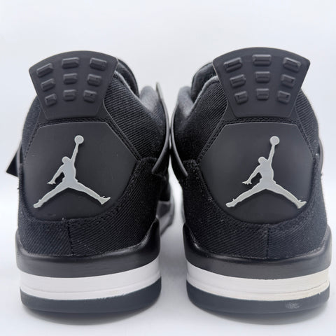 Air Jordan 4 Retro SE 'Black Canvas (2022)' | US M 12