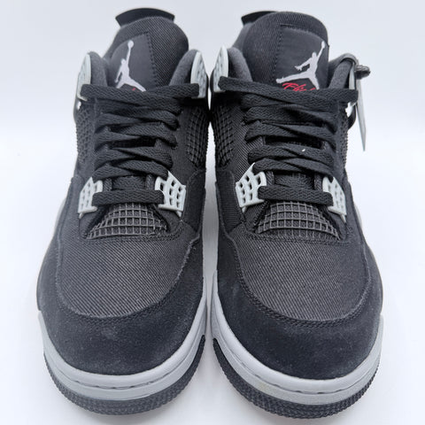 Air Jordan 4 Retro SE 'Black Canvas (2022)' | US M 12