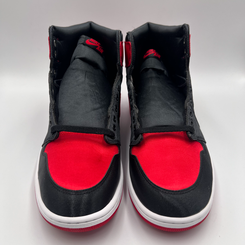 Jordan 1 Retro High Women`s `Satin Bred (2023)` | US W 12 / M 10.5