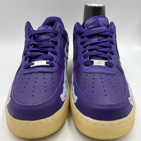 Nike Air Force 1 Low '07 QS 'Purple Skeleton Halloween (2021)' | US M 10