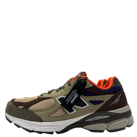 New Balance 990v3 'MiUSA Teddy Saints Khaki Orange (2023)' | US M 11