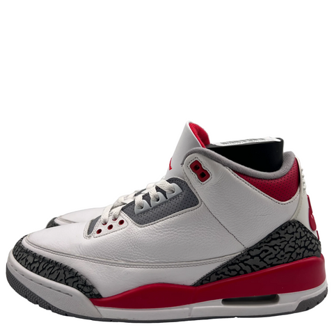 Jordan 3 Retro `Fire Red (2022)`| US M 12 (NB)