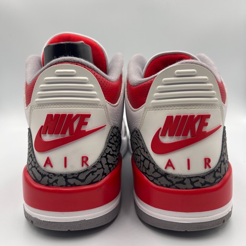 Jordan 3 Retro `Fire Red (2022)`| US M 12 (NB)