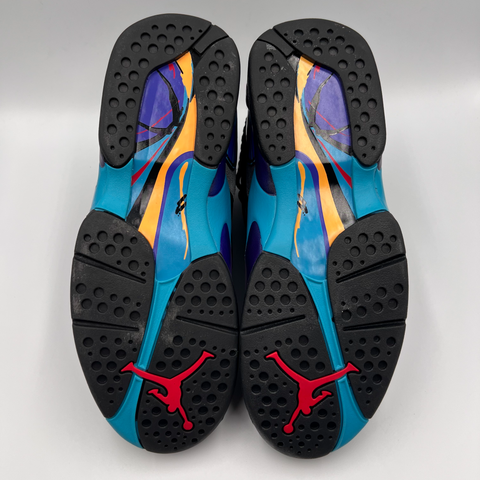 Jordan 8 Retro `Aqua (2025)` | US M 9.5 (NB)