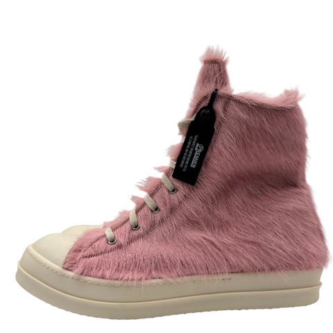Rick Owens Pink Fur High 'Dusty Pink' | EU M 46 / US M 13