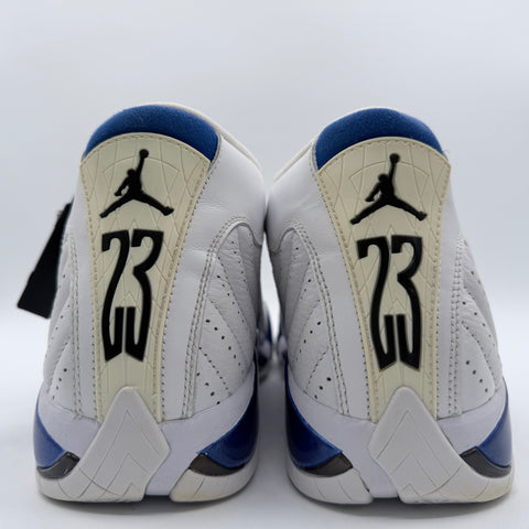 Air Jordan 14 Retro 'White Hyper Royal (2020)' | US M 9.5