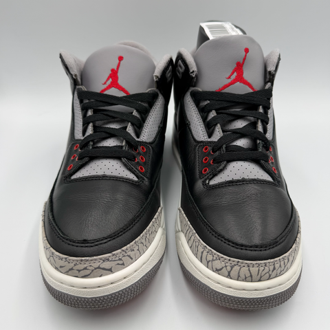 Air Jordan 3 Retro 'Black Cement (2024)' | US M 9 (NB)