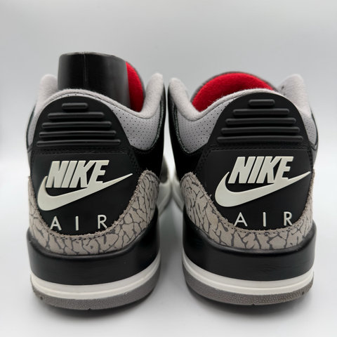 Air Jordan 3 Retro 'Black Cement (2024)' | US M 9 (NB)