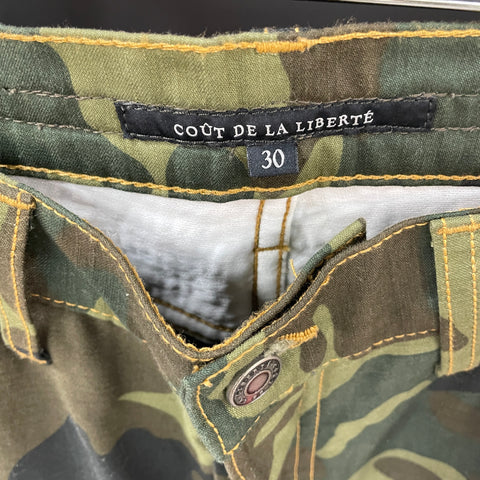 Coût De La Liberté Flare Patchwork Jeans | US M 30
