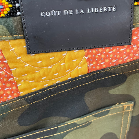 Coût De La Liberté Flare Patchwork Jeans | US M 30