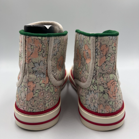 Gucci Wmns Tennis 1977 High Women`s 'Floral Print' | EU 37 / US W 7