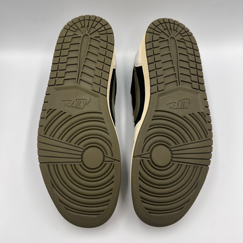 Jordan 1 Retro Low OG SP Women`s `Travis Scott Olive (2023)` | US W 13 /  M 11.5